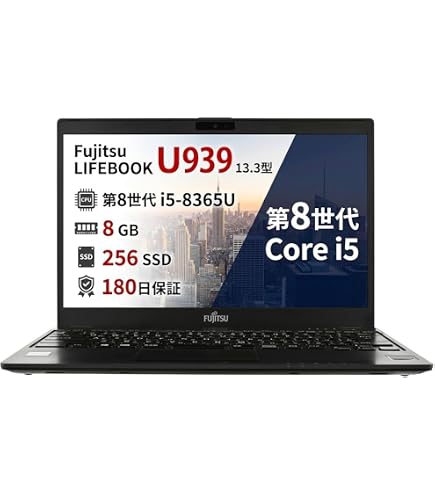 Amazon.co.jp: 【整備済み品】 富士通 Lifebook U939/B(FMVU24011